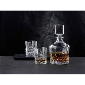 Bộ Bình và Cốc Rượu Whisky Nachtmann 101984 Sculpture