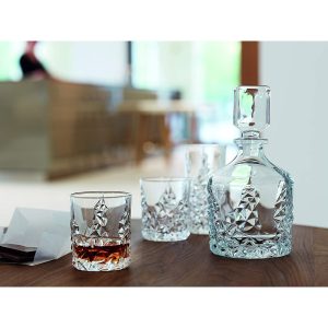 Bộ Bình và Cốc Rượu Whisky Nachtmann 101984 Sculpture