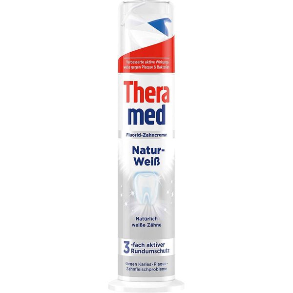 Kem Đánh Răng Theramed Natur WeiB 100ml - Màu Trắng