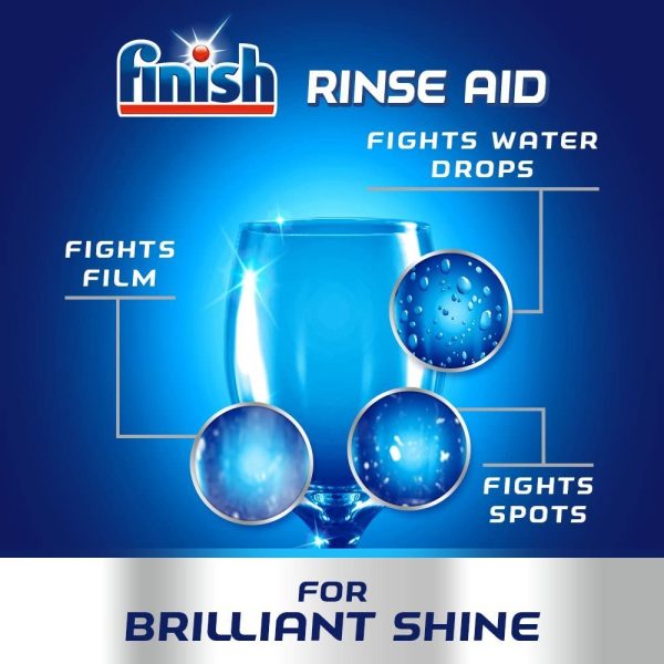 Nước Làm Bóng Finish Rinse Aid 800ml Hương Chanh