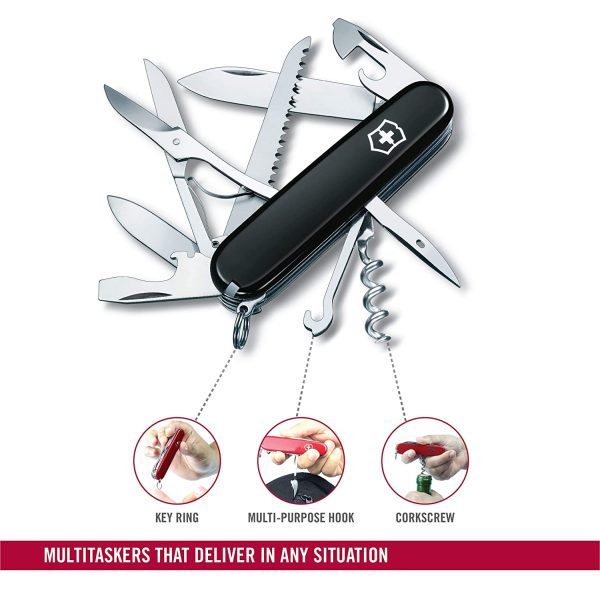 Dụng Cụ Đa Năng Victorinox Huntsman G/Nere. 1.3713.3 - Black