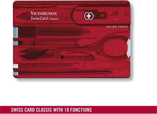 Dụng Cụ Đa Năng Victorinox Swisscard Ruby 0.7100.T