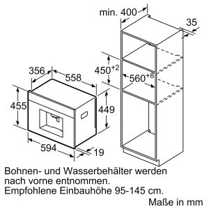 Máy Pha Cà Phê Âm Tủ Bosch CTL636ES6