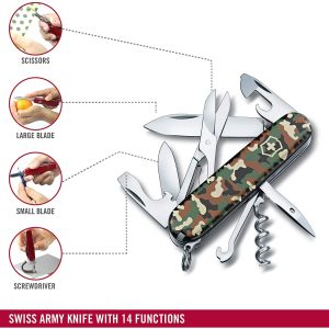 Dụng Cụ Đa Năng Victorinox Climber G/Mimetiche 1.3703.94 - Camouflage