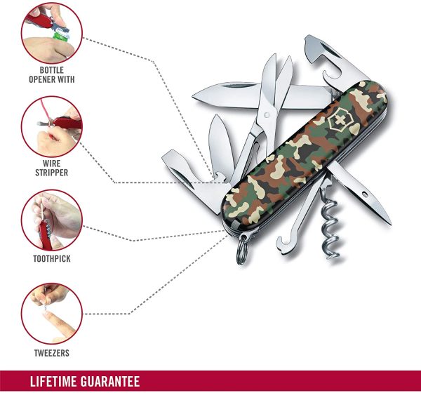 Dụng Cụ Đa Năng Victorinox Climber G/Mimetiche 1.3703.94 - Camouflage