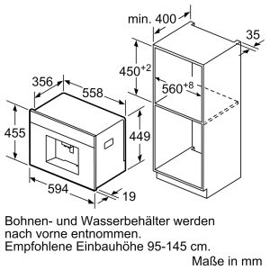 Máy Pha Cà Phê Âm Tủ Bosch CTL636ES6