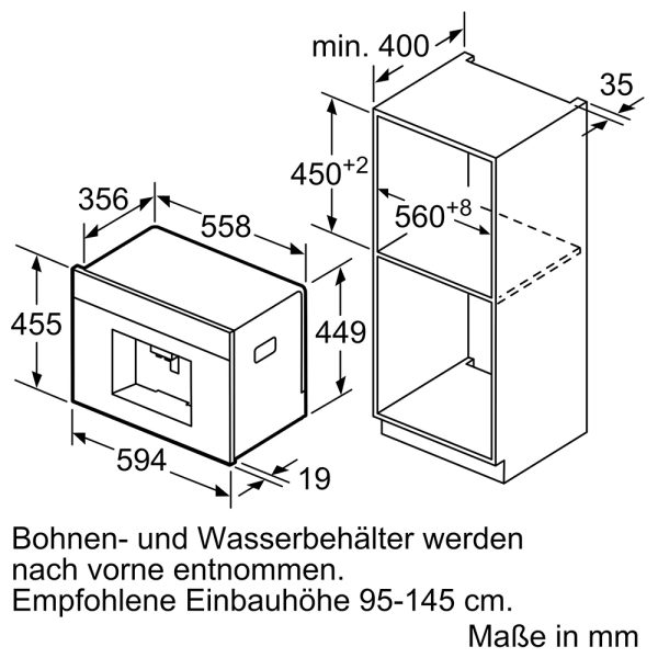 Máy Pha Cà Phê Âm Tủ Bosch CTL636ES6