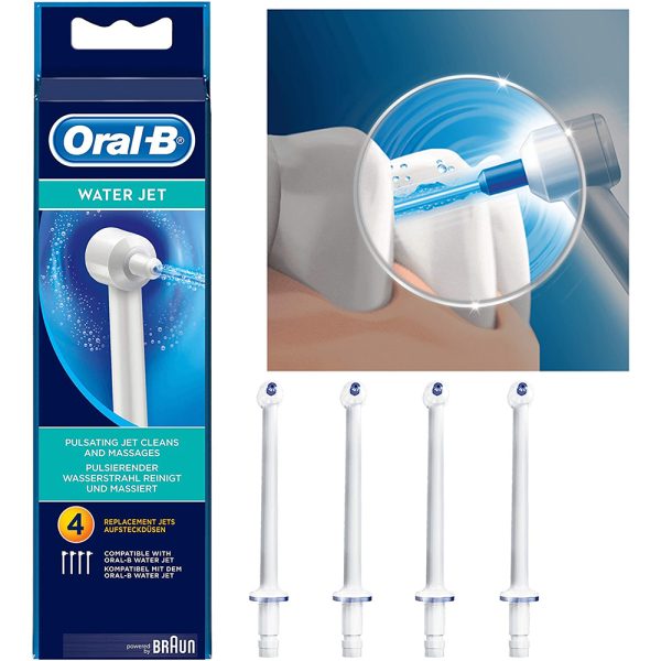 Bộ 4 Đầu Tăm Nước Oral-B Water Jet ED15A-4