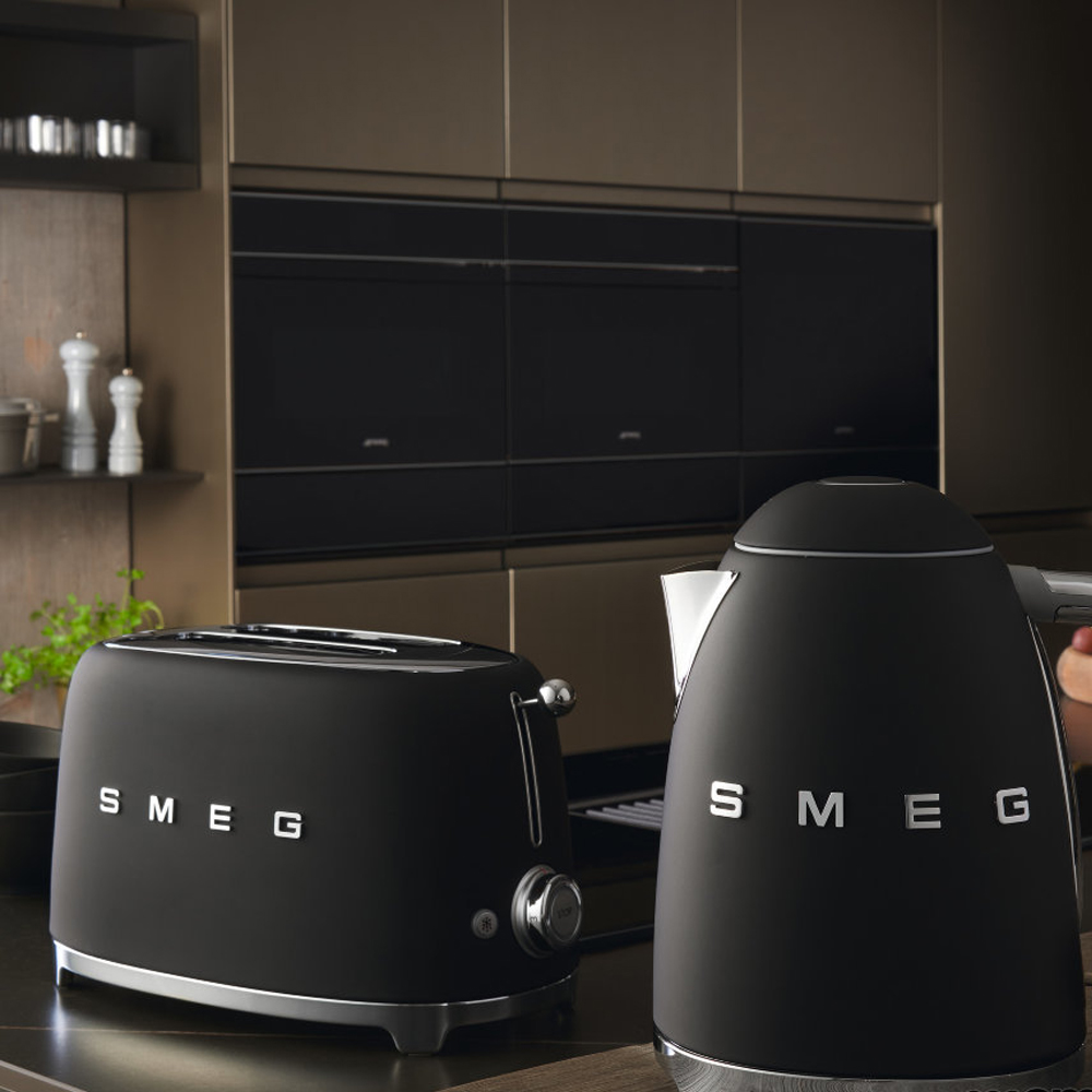 Máy Nướng Bánh Mì Smeg TSF01BLMEU Black