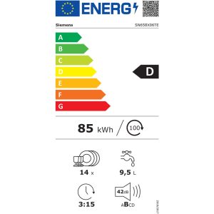 Máy Rửa Bát Siemens SN658X06TE iQ500 Wi-Fi