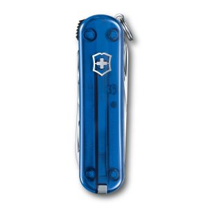 Dụng Cụ Đa Năng Victorinox Nail Clip 580 Blu Transp 0.6463.T2