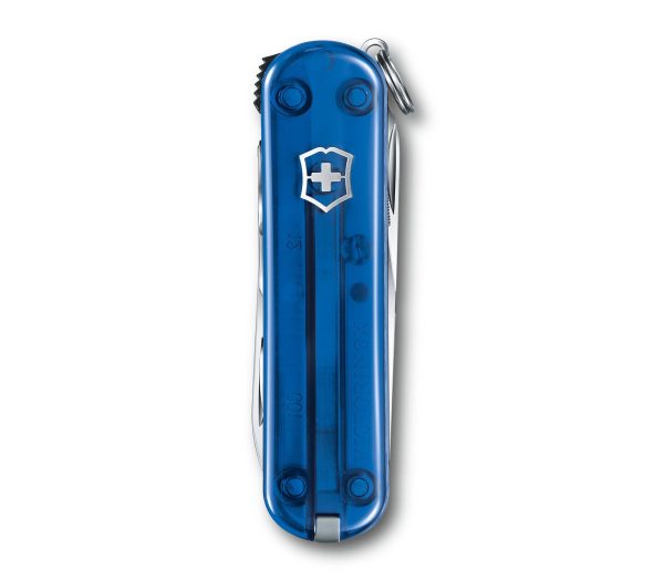 Dụng Cụ Đa Năng Victorinox Nail Clip 580 Blu Transp 0.6463.T2