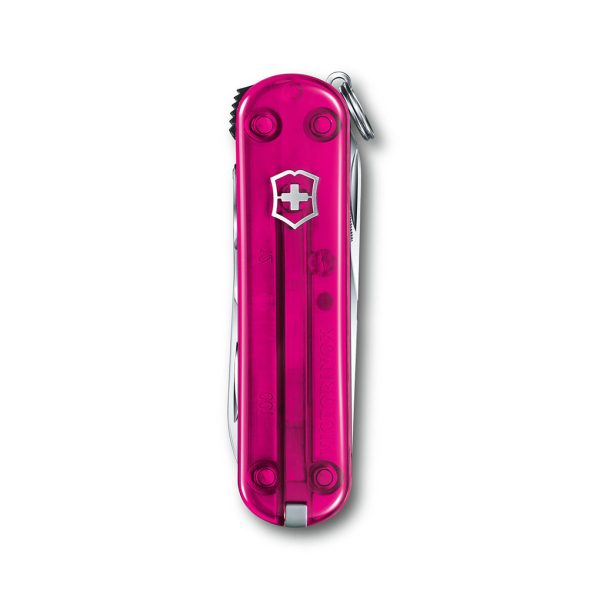 Dụng Cụ Đa Năng Victorinox Nail Clip 580 Pink Transp 0.6463.T5