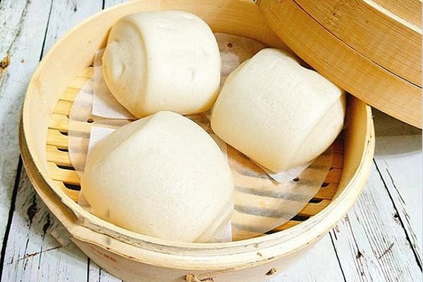 Cách làm bánh bao sữa chay không nhân