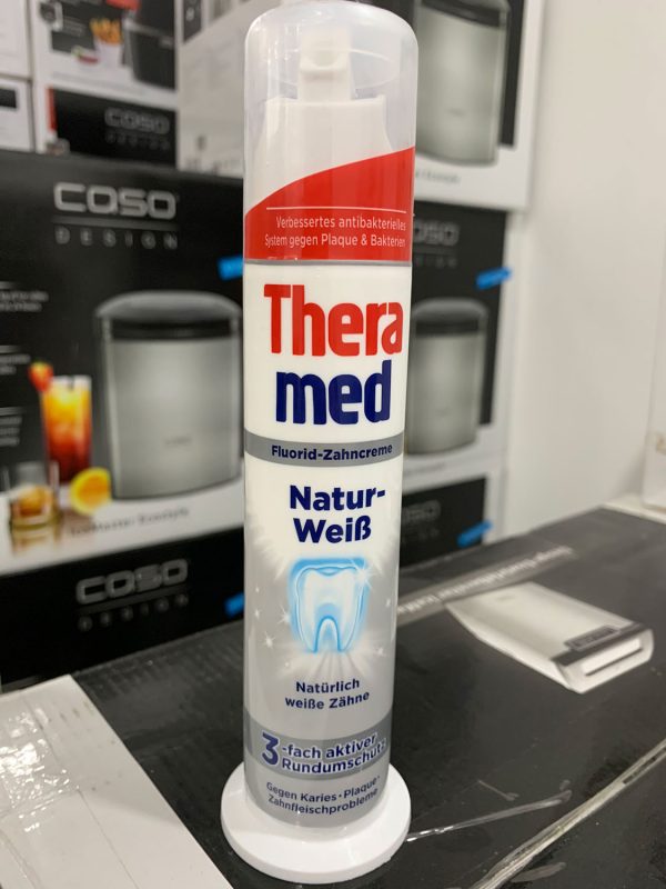 Kem Đánh Răng Theramed Natur WeiB 100ml - Màu Trắng