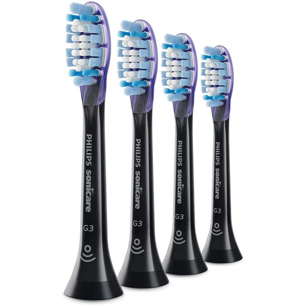 Bộ 4 Đầu Bàn Chải Điện Philips HX9054/33 Sonicare Premium Gum Care - Màu Đen