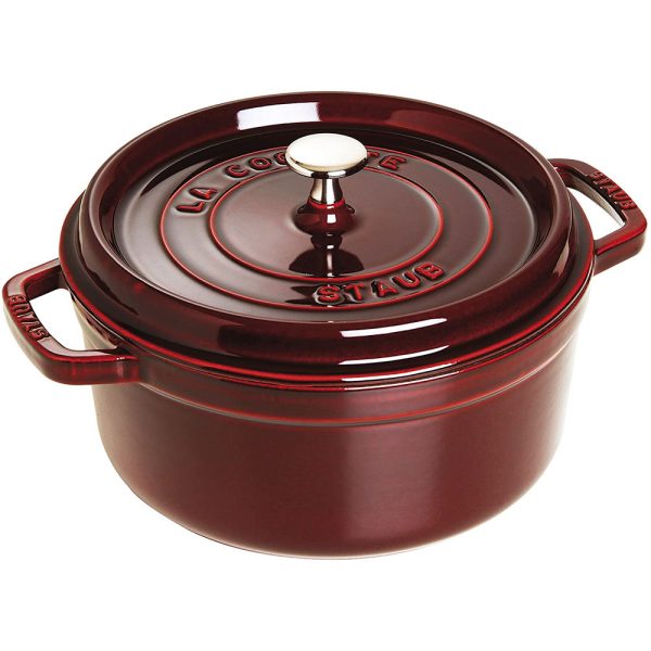 Nồi Gang Staub Round Cocotte Grenadine 40509-357-0 / 24cm - 3,8L