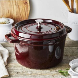 Nồi Gang Staub Round Cocotte Grenadine 40509-357-0 / 24cm - 3,8L