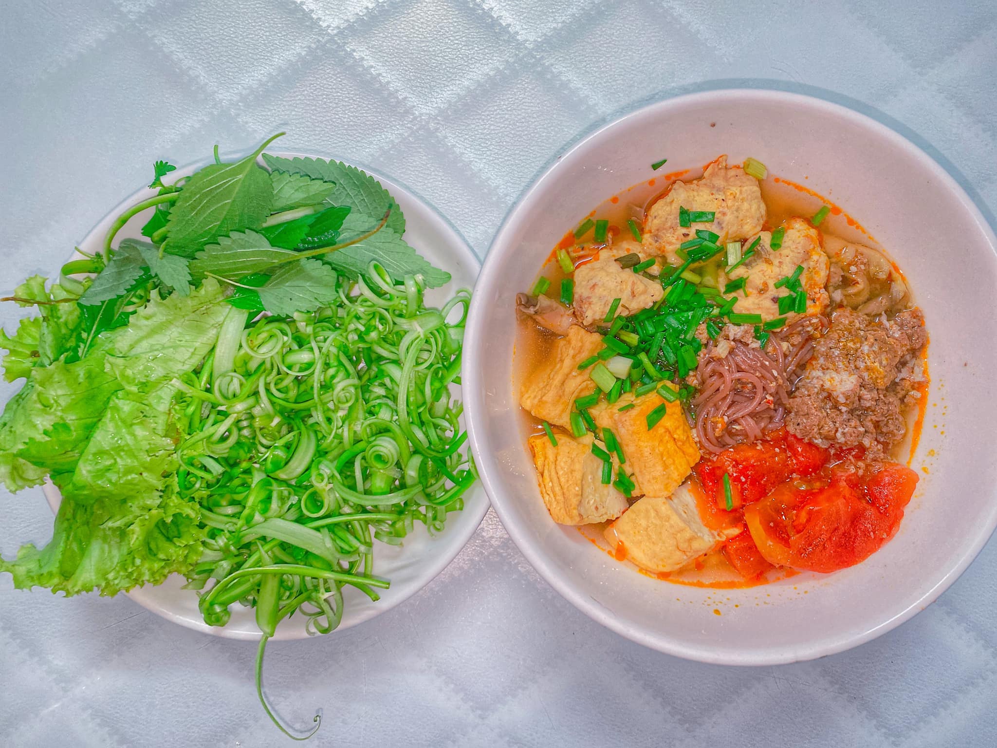 bun rieu uc ga eat clean