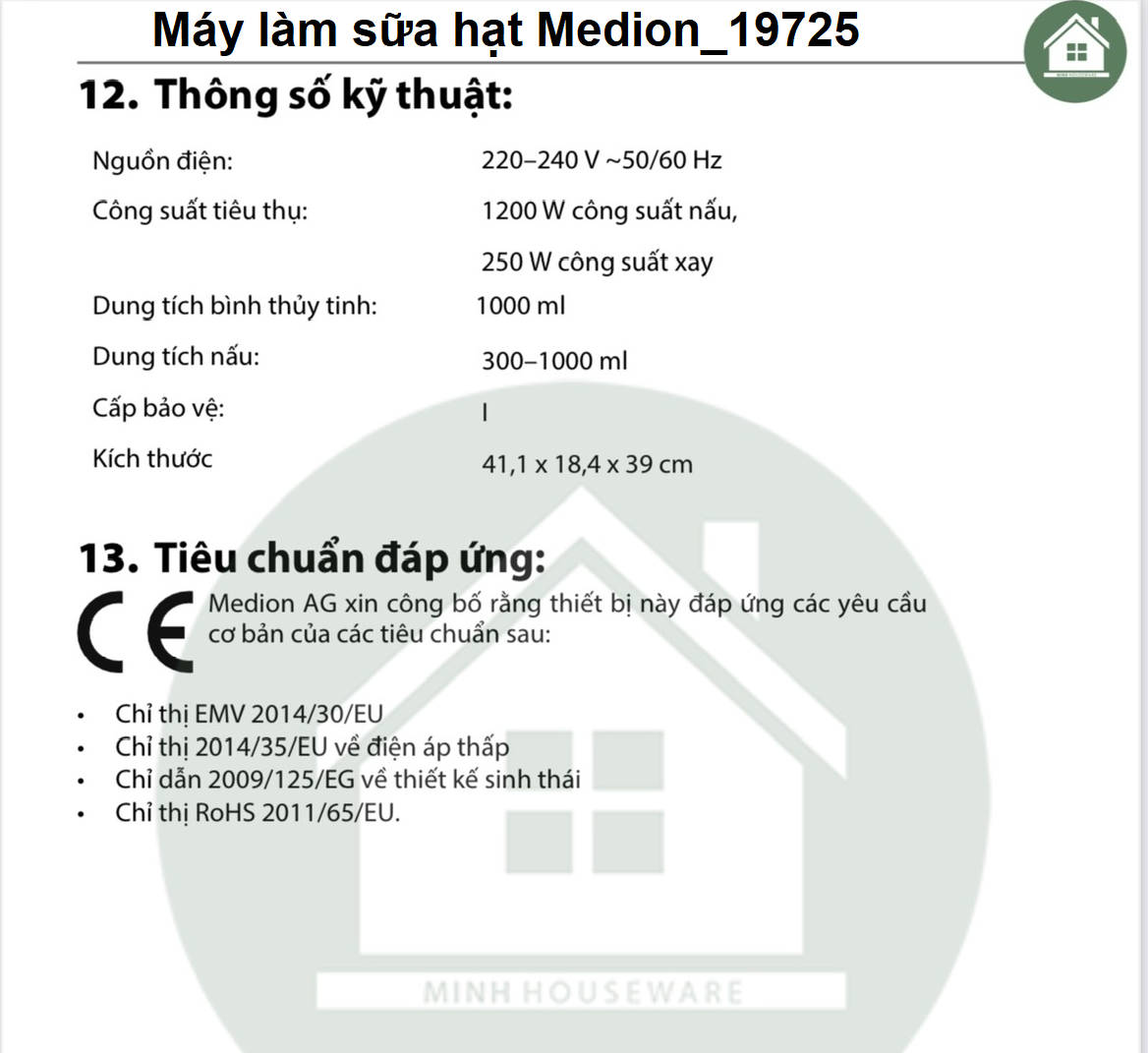 Các chỉ thị cơ bản liên quan đến dấu hợp quy CE marking