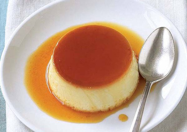 cách làm bánh flan bằng nồi chiên không dầu