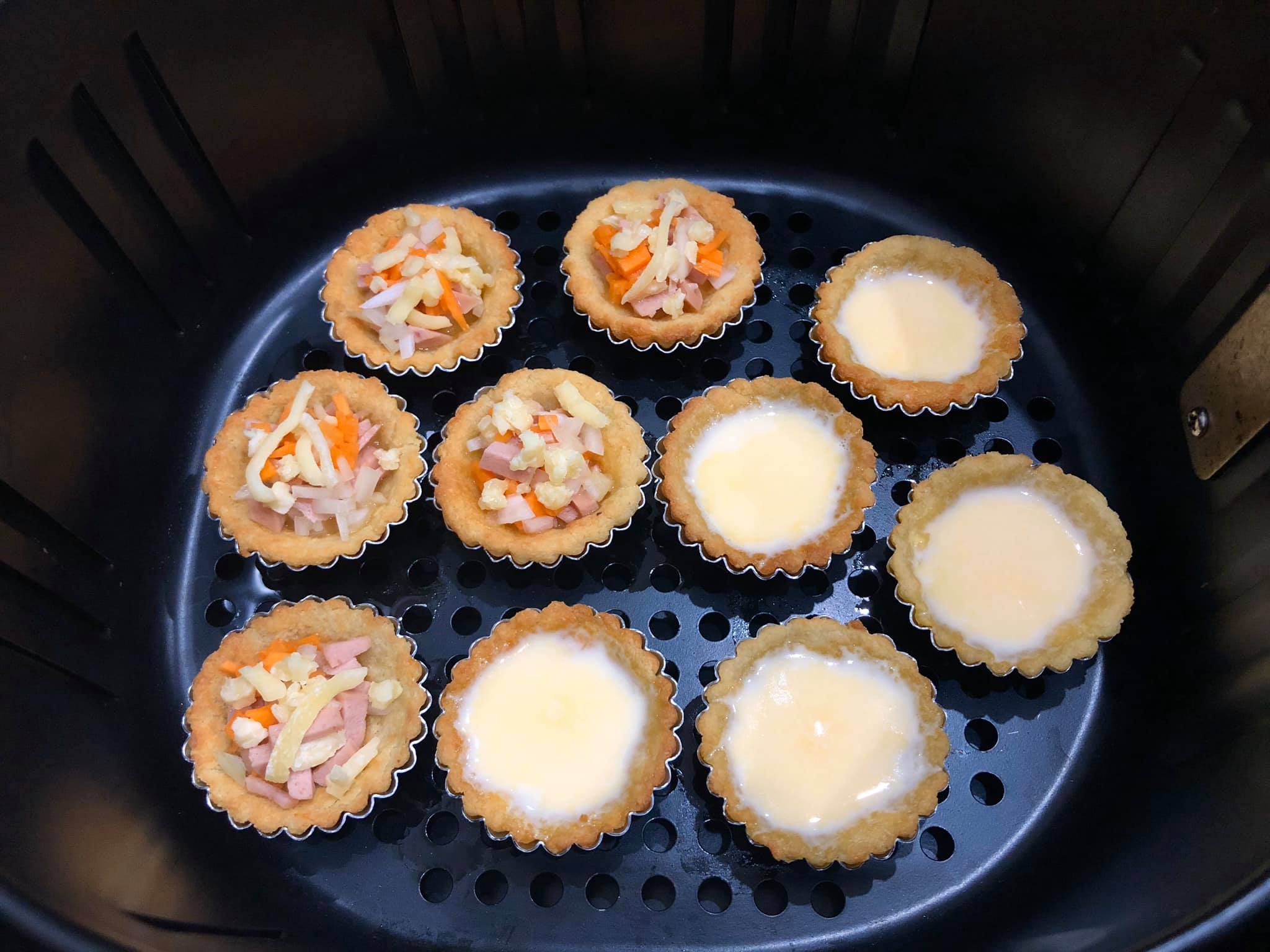 Cách làm bánh tart trứng dành cho người ăn kiêng