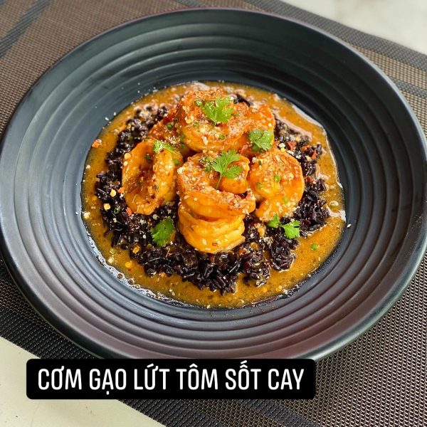 com gao lut tom sot cay