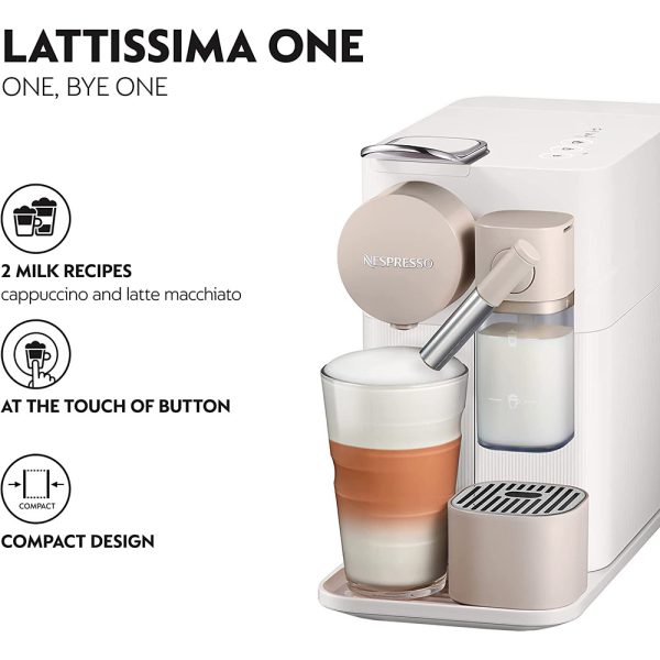 Máy Pha Cà Phê Delonghi Nespresso Lattissima One EN 510.W