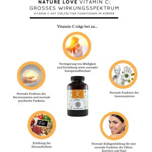 Viên Nang Nature Love Vitamin C Aus Bio Acerola 180 Viên