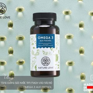 Viên Uống Dầu Cá Nature Love Omega 3 Aus Fischol 120 Viên