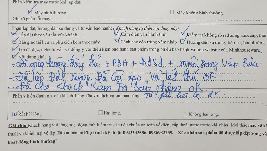 lắp đặt máy rửa bát độc lập