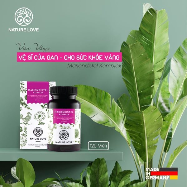 Viên Nang Uống Thải Độc Gan Nature Love Mariendistel Komplex 120 Viên