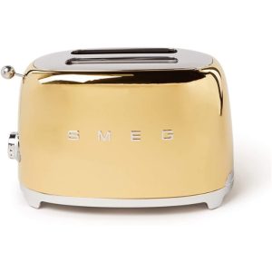 Máy Nướng Bánh Mì Smeg TSF01GOEU Gold Glossy