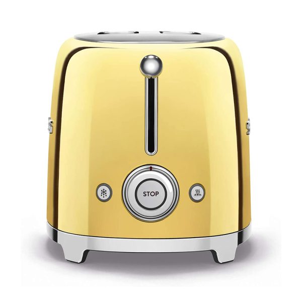 Máy Nướng Bánh Mì Smeg TSF01GOEU Gold Glossy