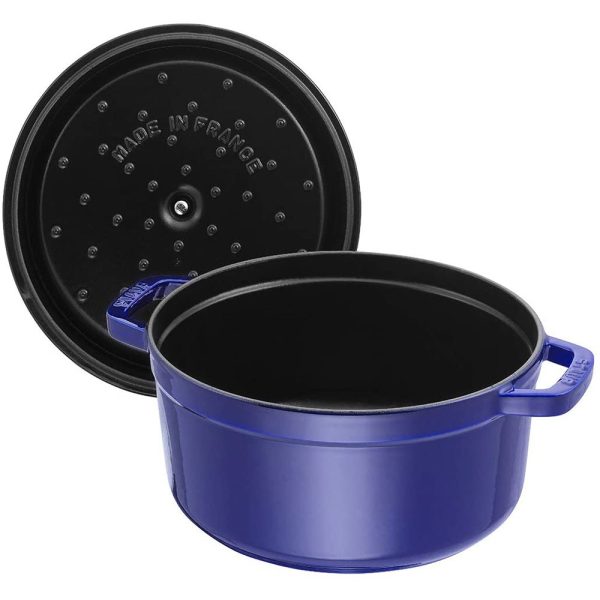 Nồi Gang Staub La Cocotte Blue 40510-265-0 Size 22cm - 2,6L