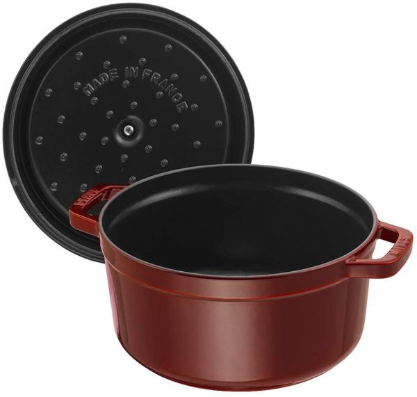 Nồi Gang Staub La Cocotte Grenadine Red 40509-355-0 Size 22cm - 2,6L