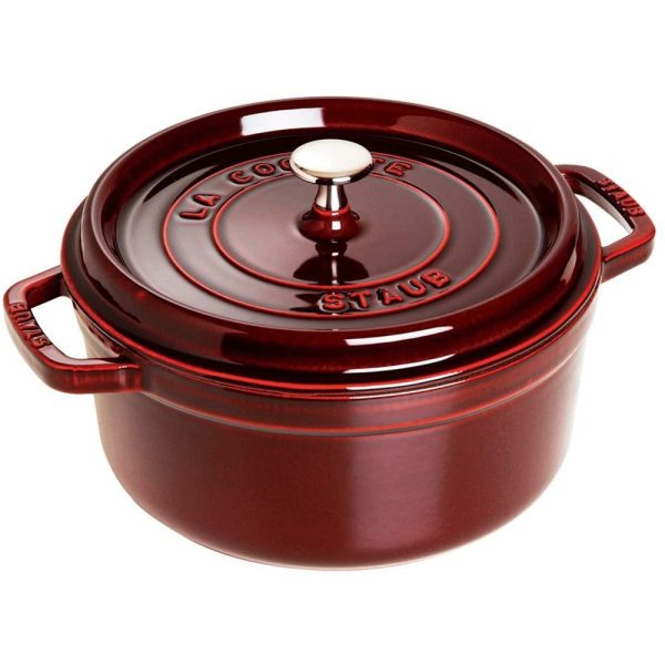 Nồi Gang Staub La Cocotte Grenadine Red 40509-355-0 Size 22cm - 2,6L