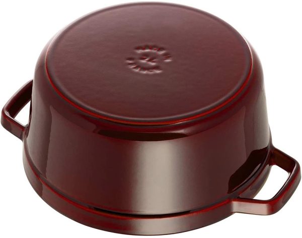 Nồi Gang Staub La Cocotte Grenadine Red 40509-355-0 Size 22cm - 2,6L