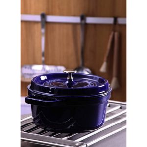 Nồi Gang Staub La Cocotte Blue 40510-265-0 Size 22cm - 2,6L