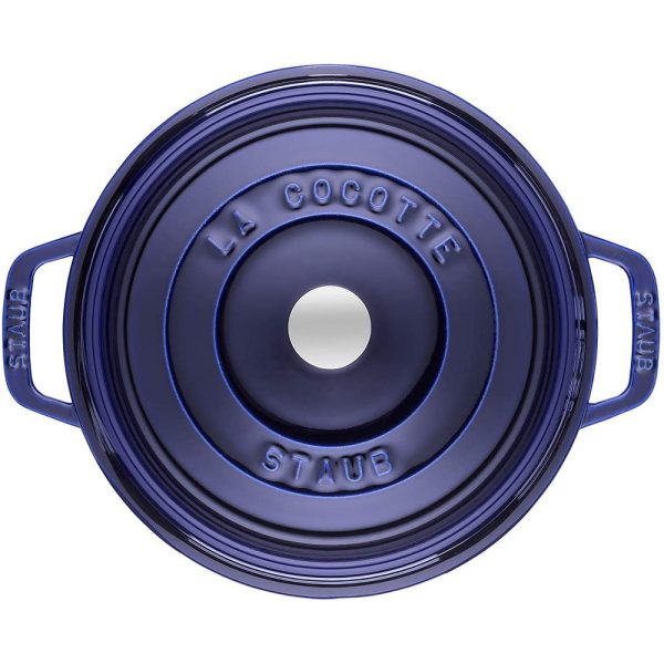 Nồi Gang Staub La Cocotte Blue 40510-265-0 Size 22cm - 2,6L