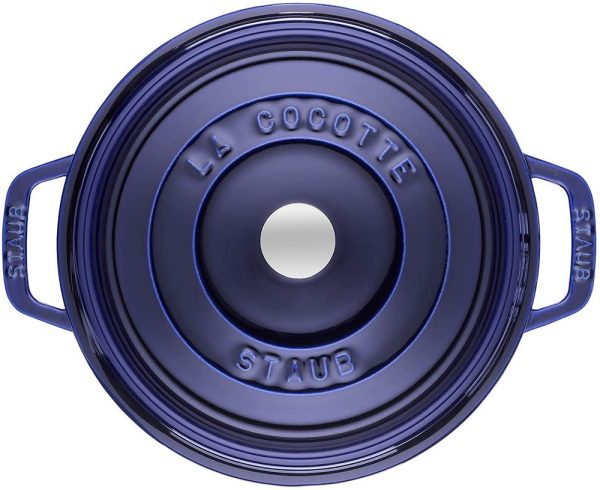 Nồi Gang Staub La Cocotte Blue 40510-265-0 Size 22cm - 2,6L