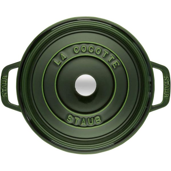 Nồi Gang Staub La Cocotte Green 40509-354-0 Size 22cm - 2,6L