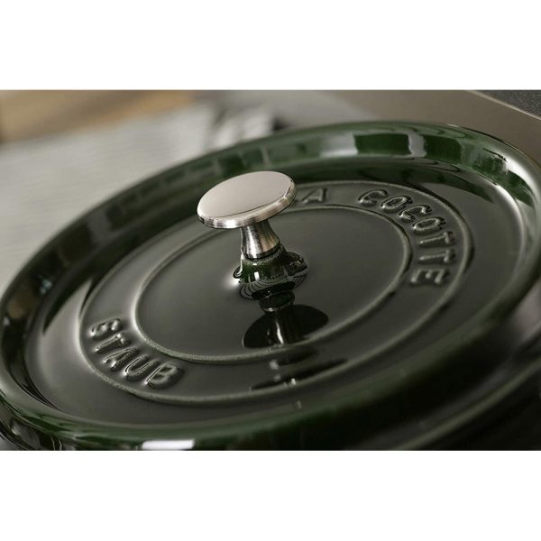 Nồi Gang Staub La Cocotte Green 40509-354-0 Size 22cm - 2,6L