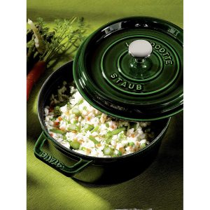 Nồi Gang Staub La Cocotte Green 40509-354-0 Size 22cm - 2,6L