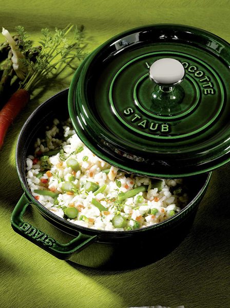 Nồi Gang Staub La Cocotte Green 40509-354-0 Size 22cm - 2,6L