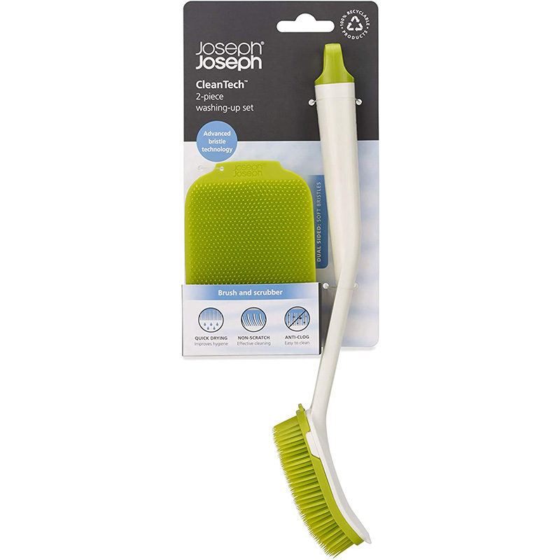 Bộ Bàn Chải Rửa Bát Đĩa Joseph Joseph CleanTech 85160 Green