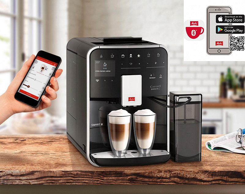 Máy pha cà phê Melitta Barista TS Smart-Black