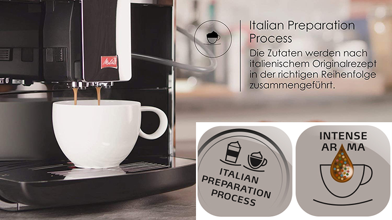 Máy pha cà phê Melitta Barista T Smart-Stainless Steel