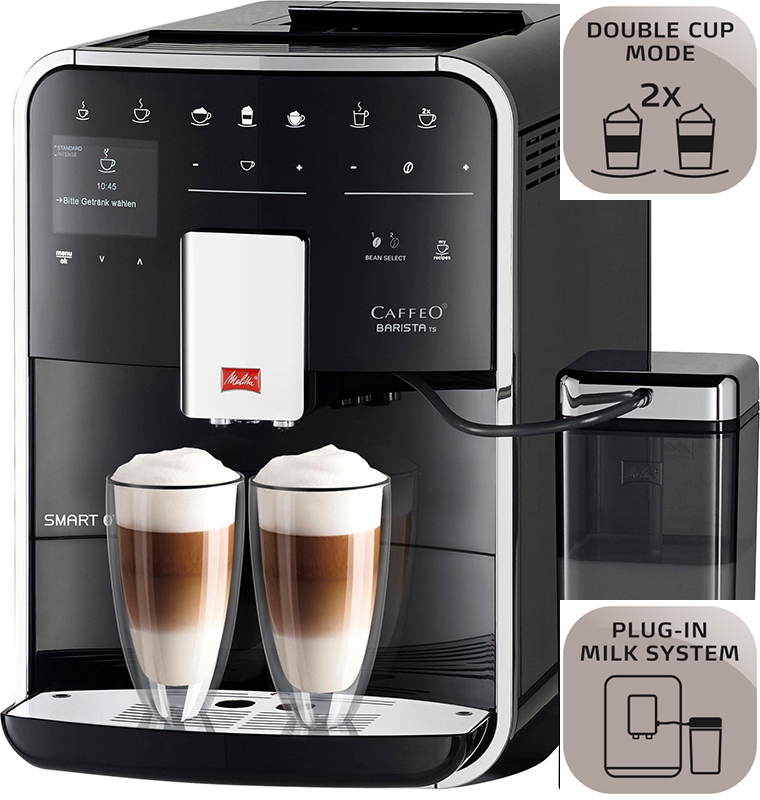 Máy pha cà phê Melitta Barista TS Smart-Black