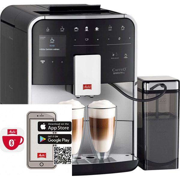 Máy Pha Cà Phê Tự Động Melitta Barista TS Smart-Silver